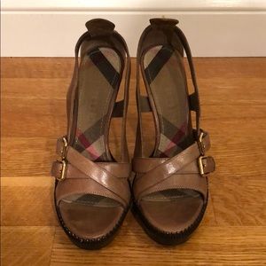 COPY - Women’s Burberry 5 inch Brown Heels